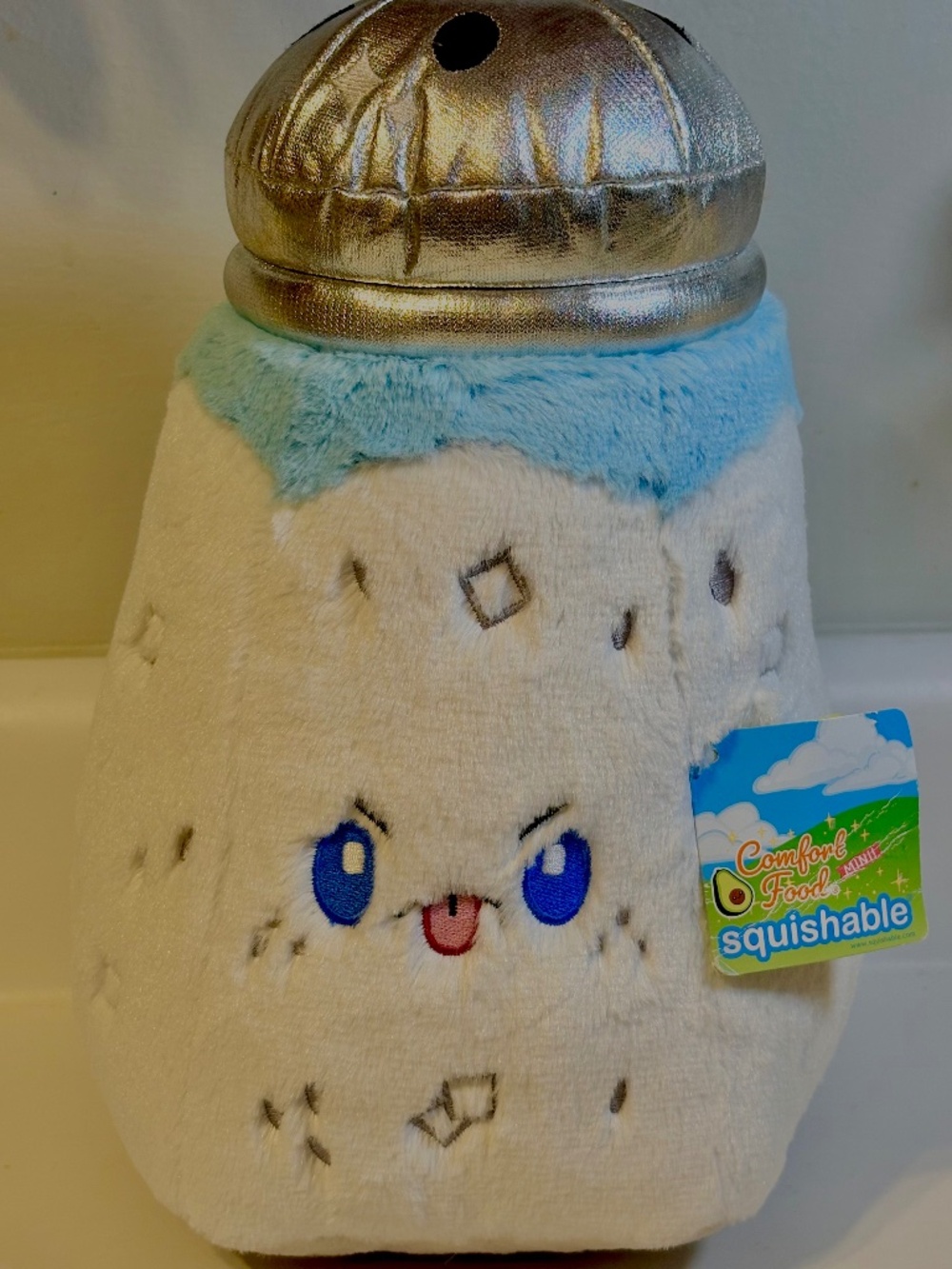 Squishable Comfort Food Salt Shaker Plush Soft Toy Stuffed Animal Retired NWT